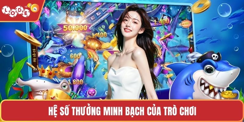 Hệ số thưởng minh bạch của trò chơi